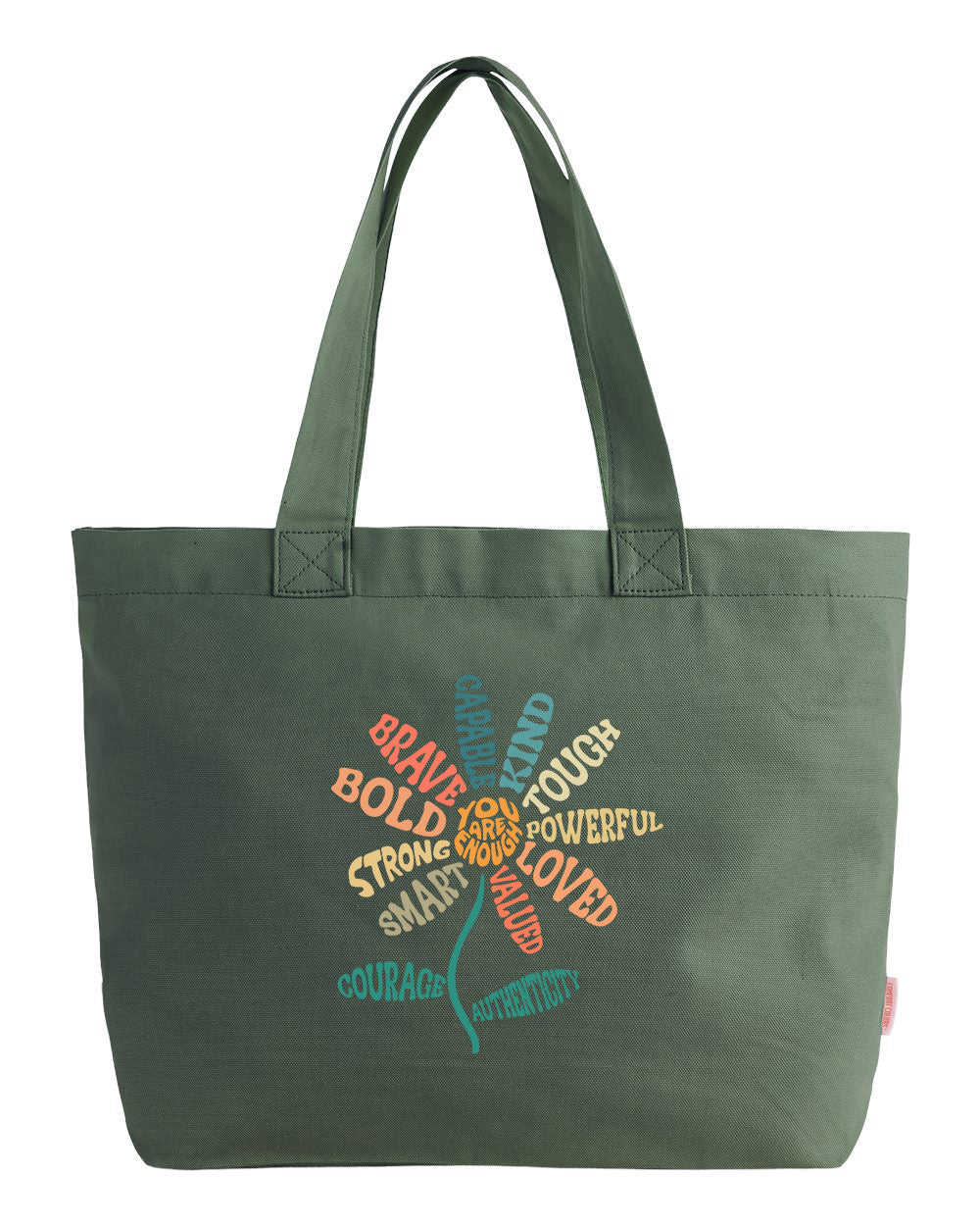 ou-are-enough-canvas-everyday-tote