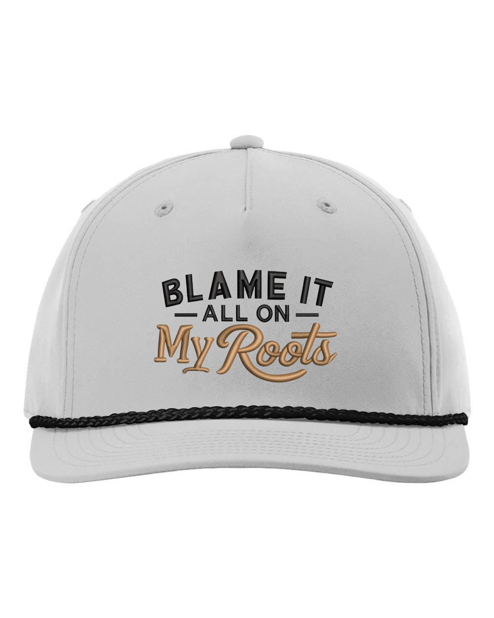 Blame It On My Roots Rope Cap
