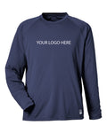 Custom Logo Men's Long Sleeve Performance Shirt