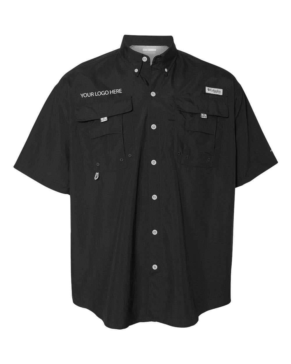 Custom Logo Columbia Men's PFG Bahama Short Sleeve