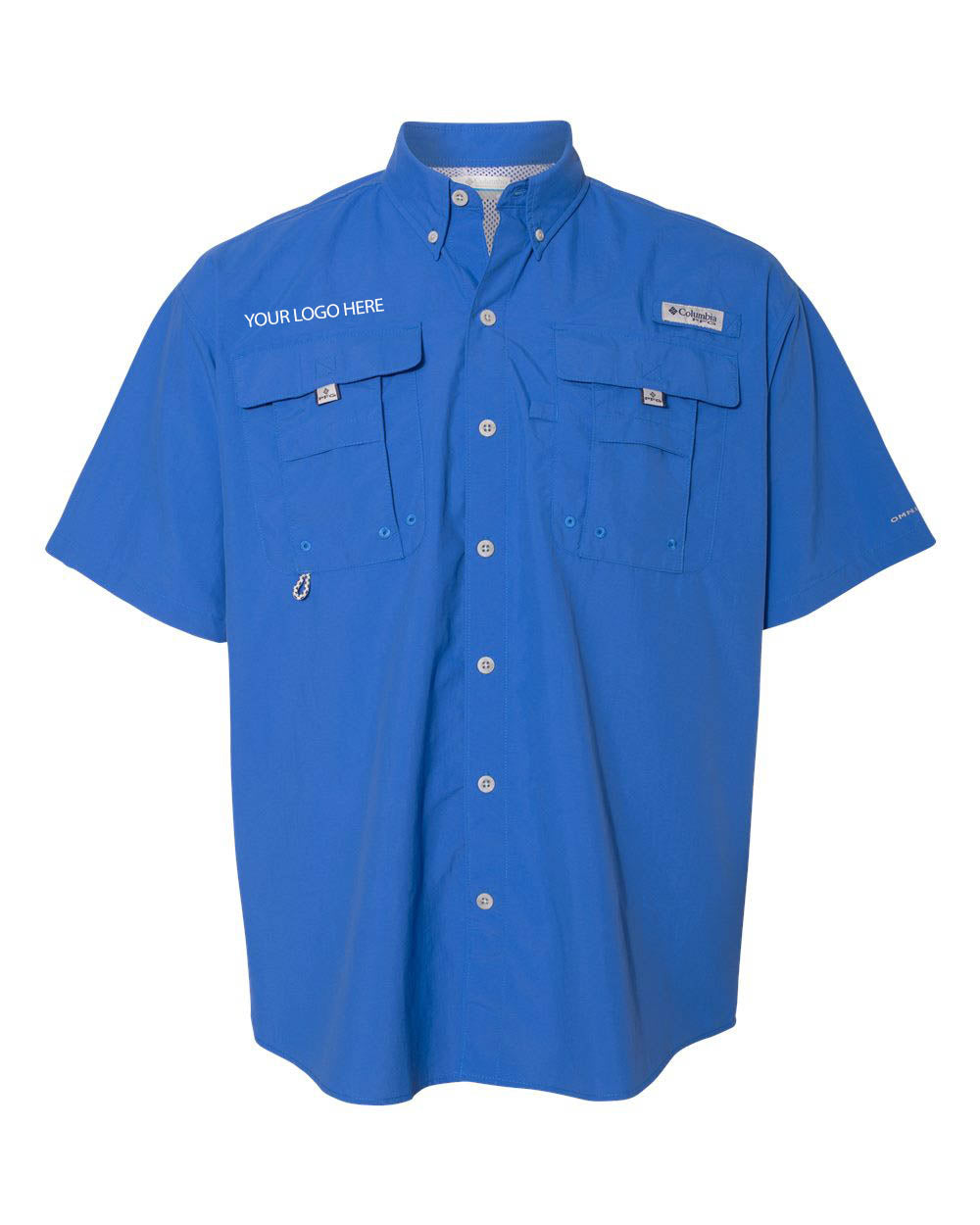 Custom Logo Columbia Men's PFG Bahama Short Sleeve