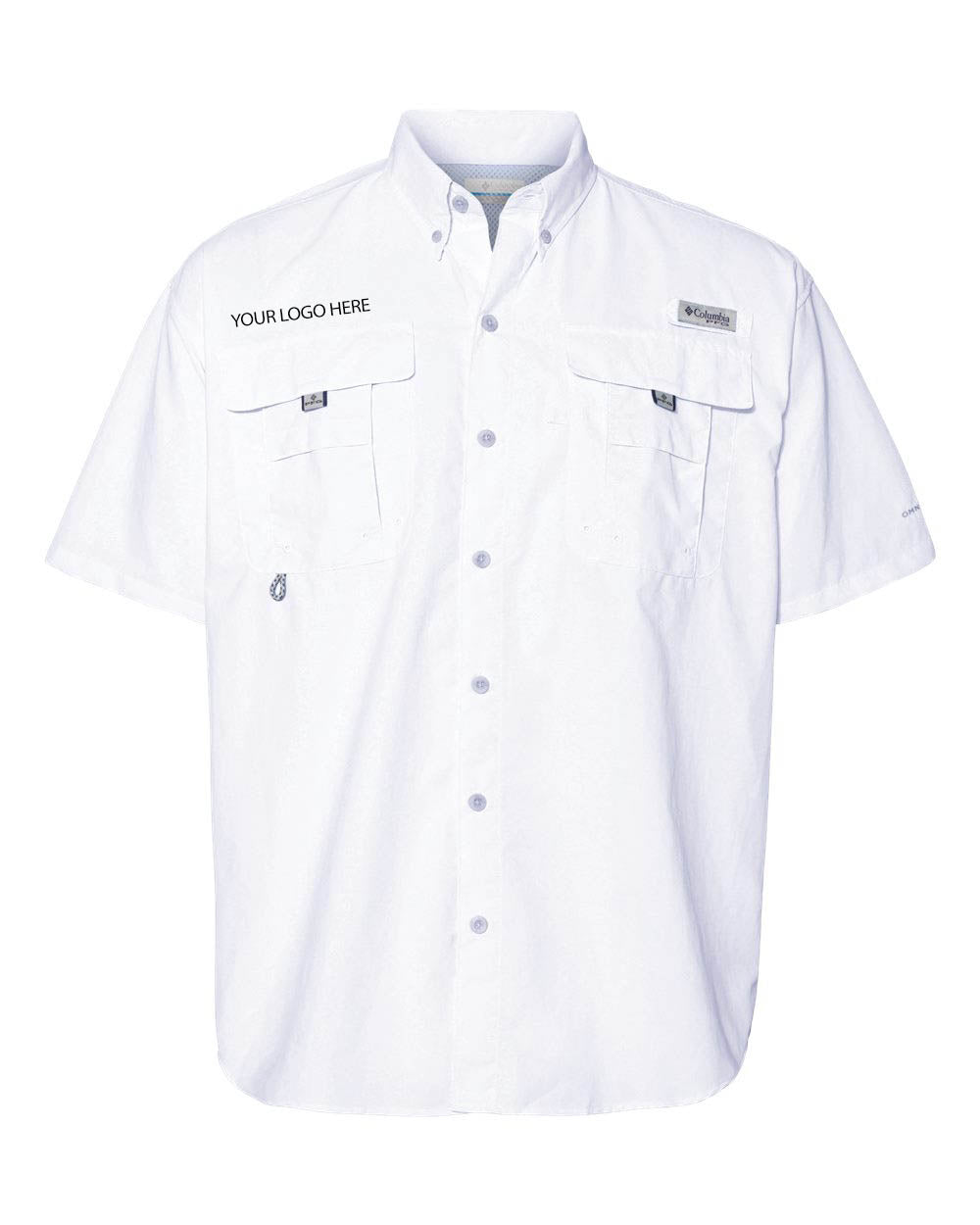 Custom Logo Columbia Men's PFG Bahama Short Sleeve