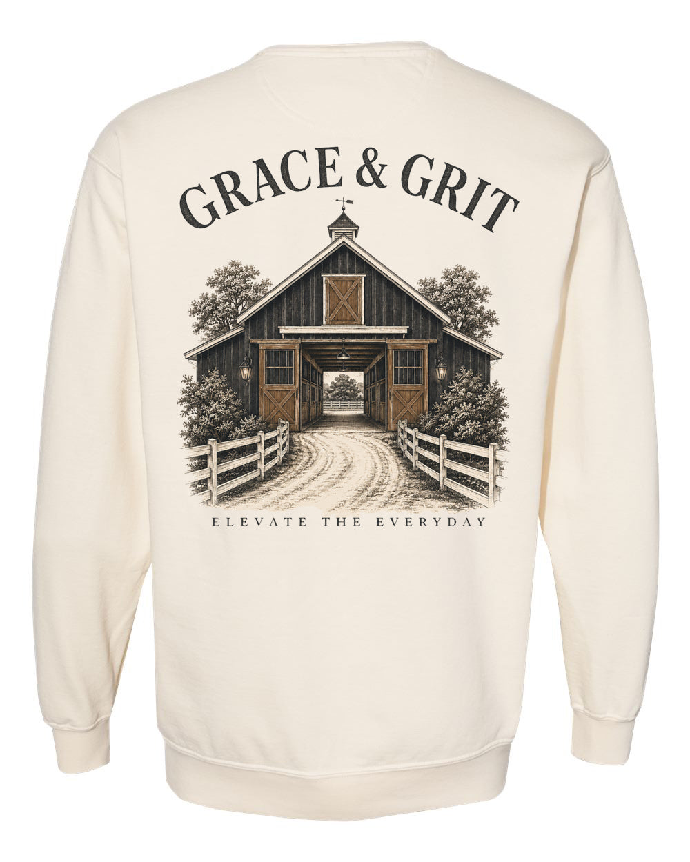The Old Barn — Linen Crewneck