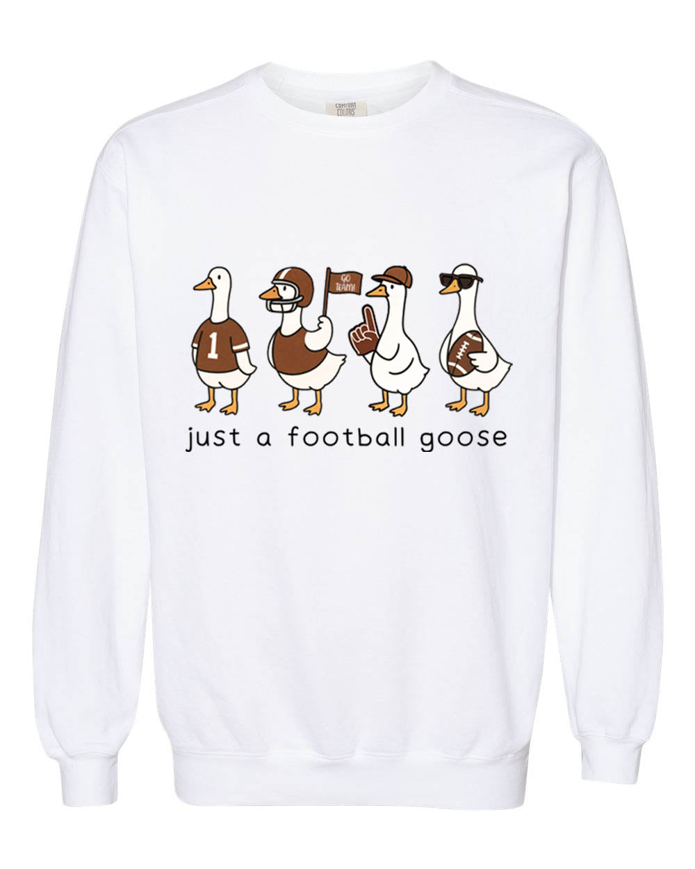 Just a Football Goose Crewneck