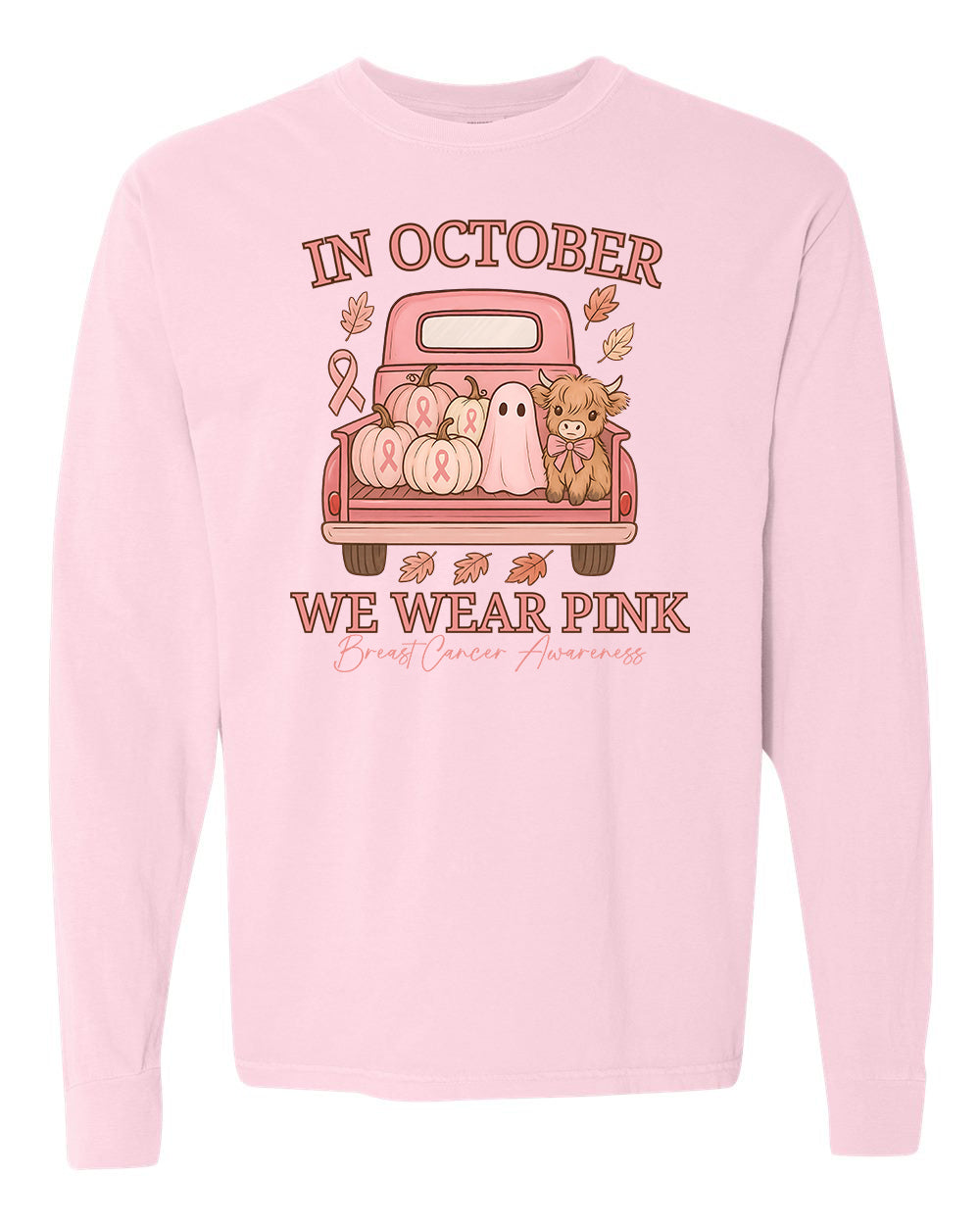 In October We Wear Pink Long Sleeve