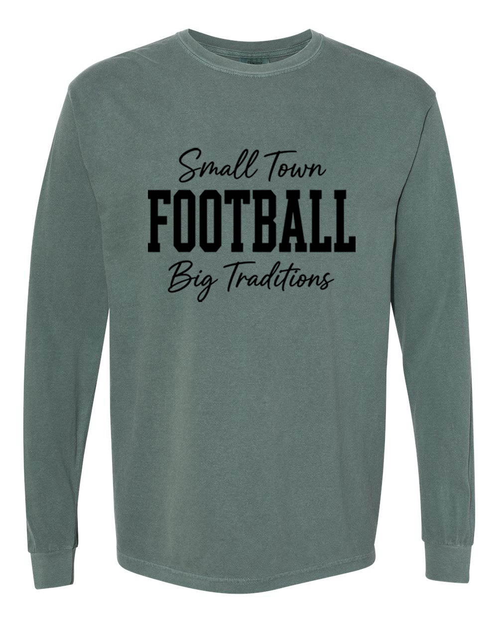 Small Town Football Long Sleeve