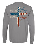 Stand for the Flag, Kneel for the Cross Long Sleeve T-Shirt