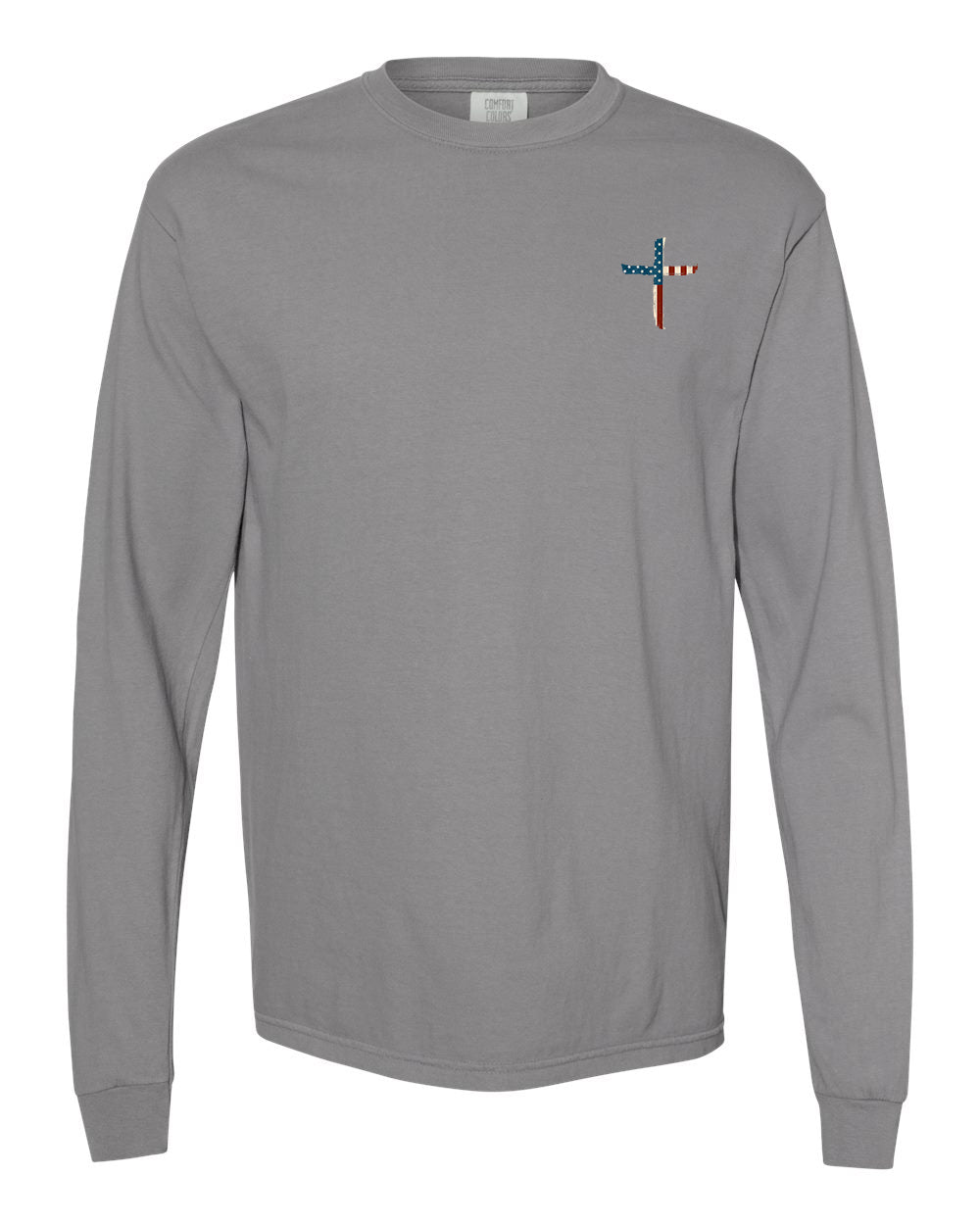 Stand for the Flag, Kneel for the Cross Long Sleeve T-Shirt
