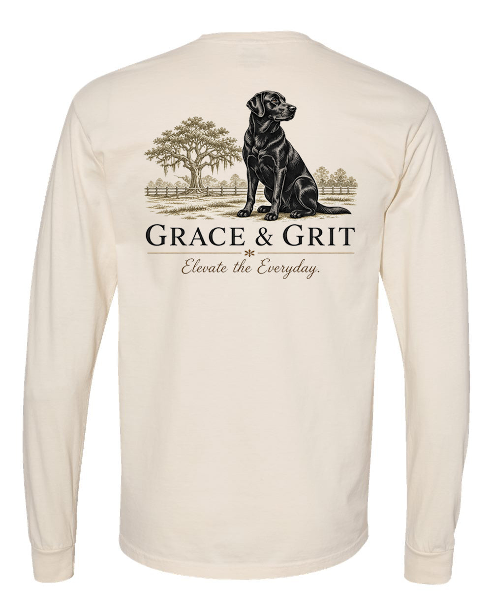 Man's Best Friend — Linen Long Sleeve