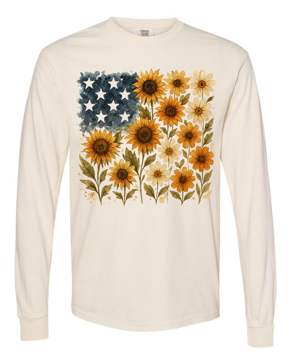 Sunflower Flag Long Sleeve T-Shirt
