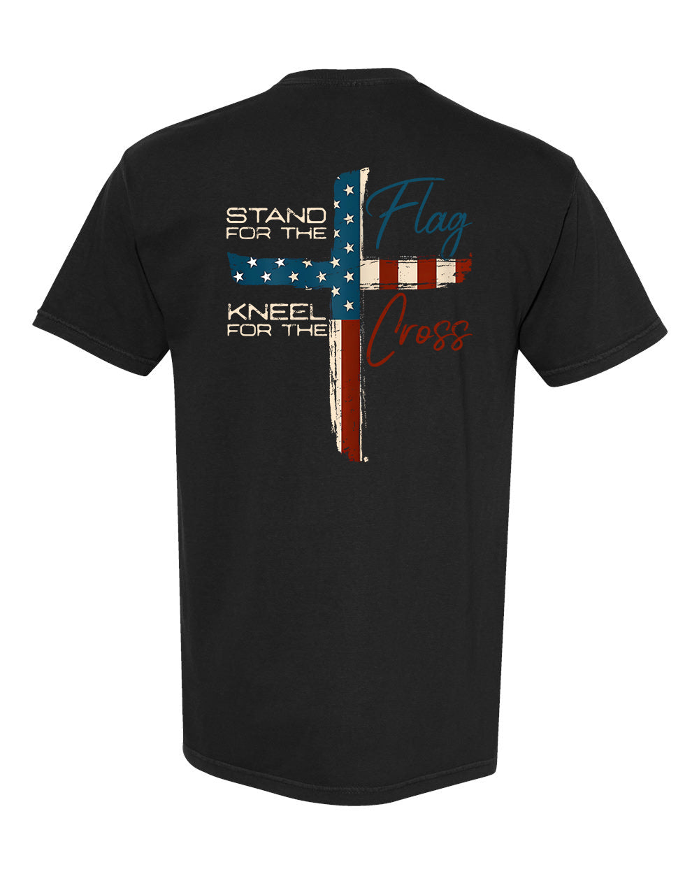 Stand for the Flag, Kneel for the Cross T-Shirt