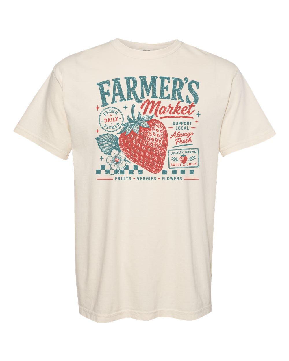 Farmer's Market Strawberry T-Shirt