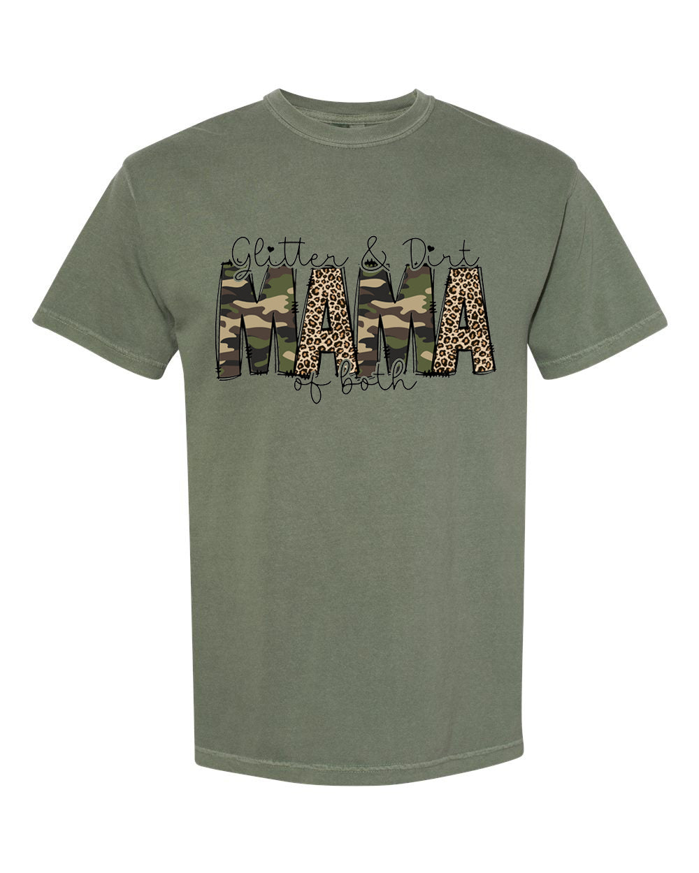 Glitter & Dirt: Mama of Both T-Shirt