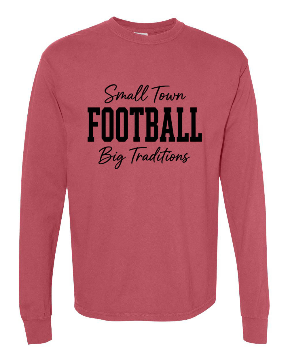Small Town Football Long Sleeve