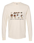 Just a Football Goose Long Sleeve
