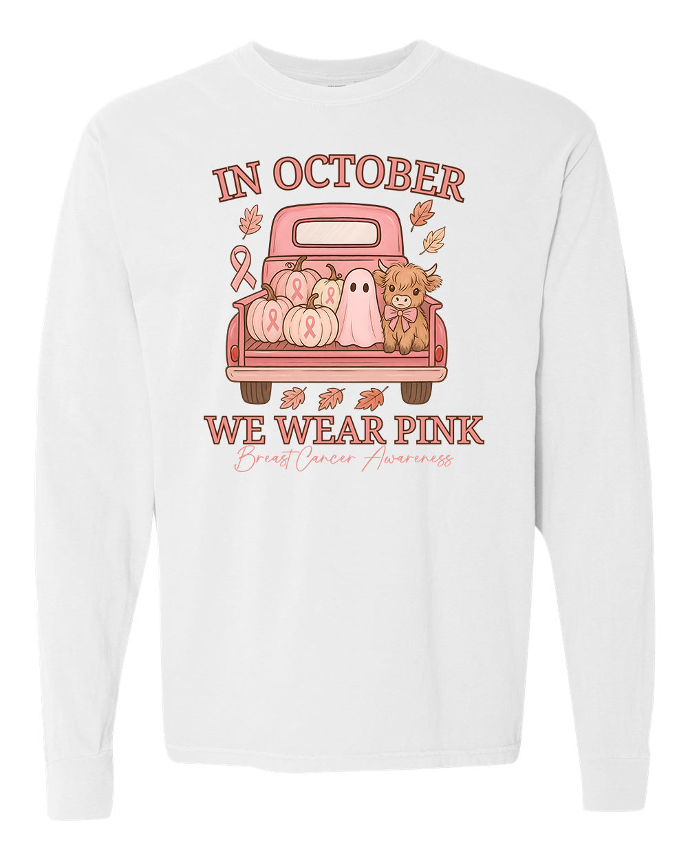 In October We Wear Pink Long Sleeve