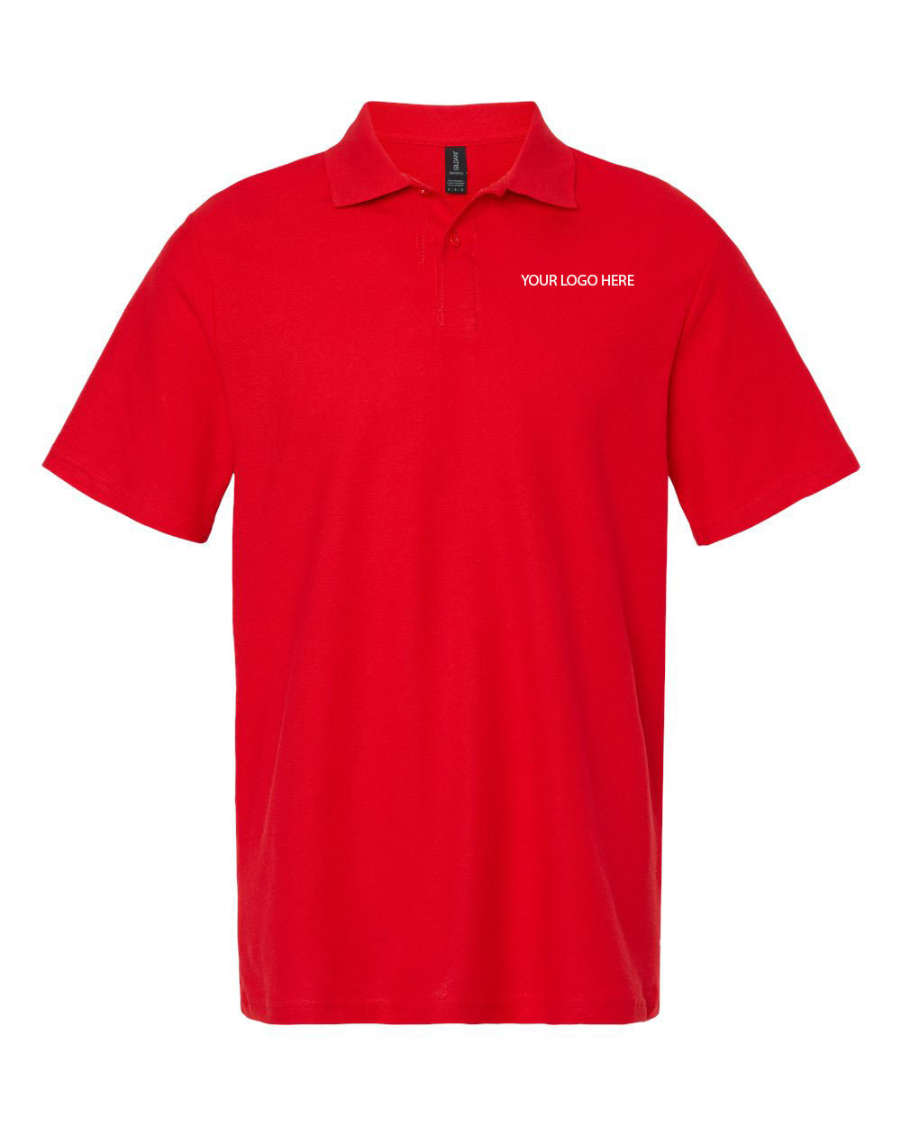 Custom Logo Unisex Pique Polo