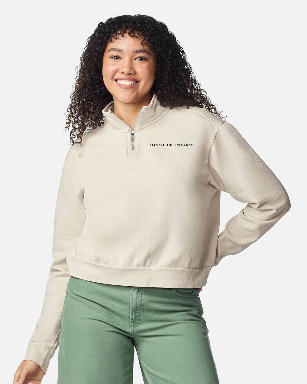 Elevate the Everyday Women's Quarter-Zip Sweatshirt