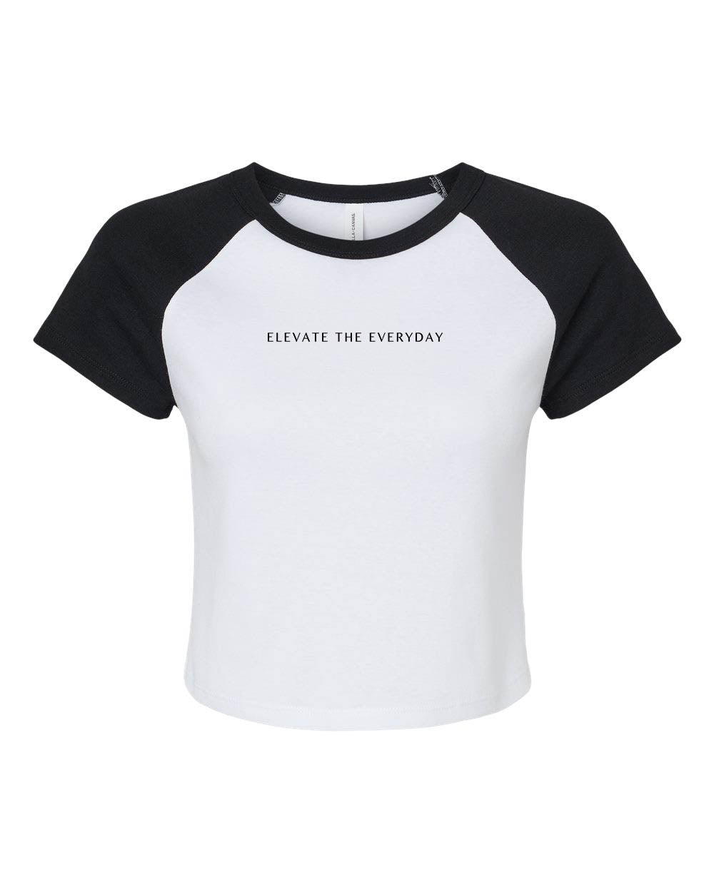 Elevate the Everyday Women's Micro Rib Raglan Baby Tee