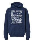 Kids & Chickens Are Best Free Range Youth Hoodie
