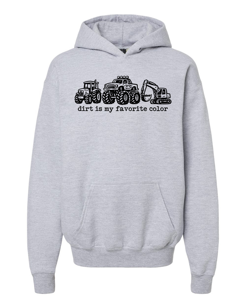 Dirt is My Favorite Color Youth Hoodie