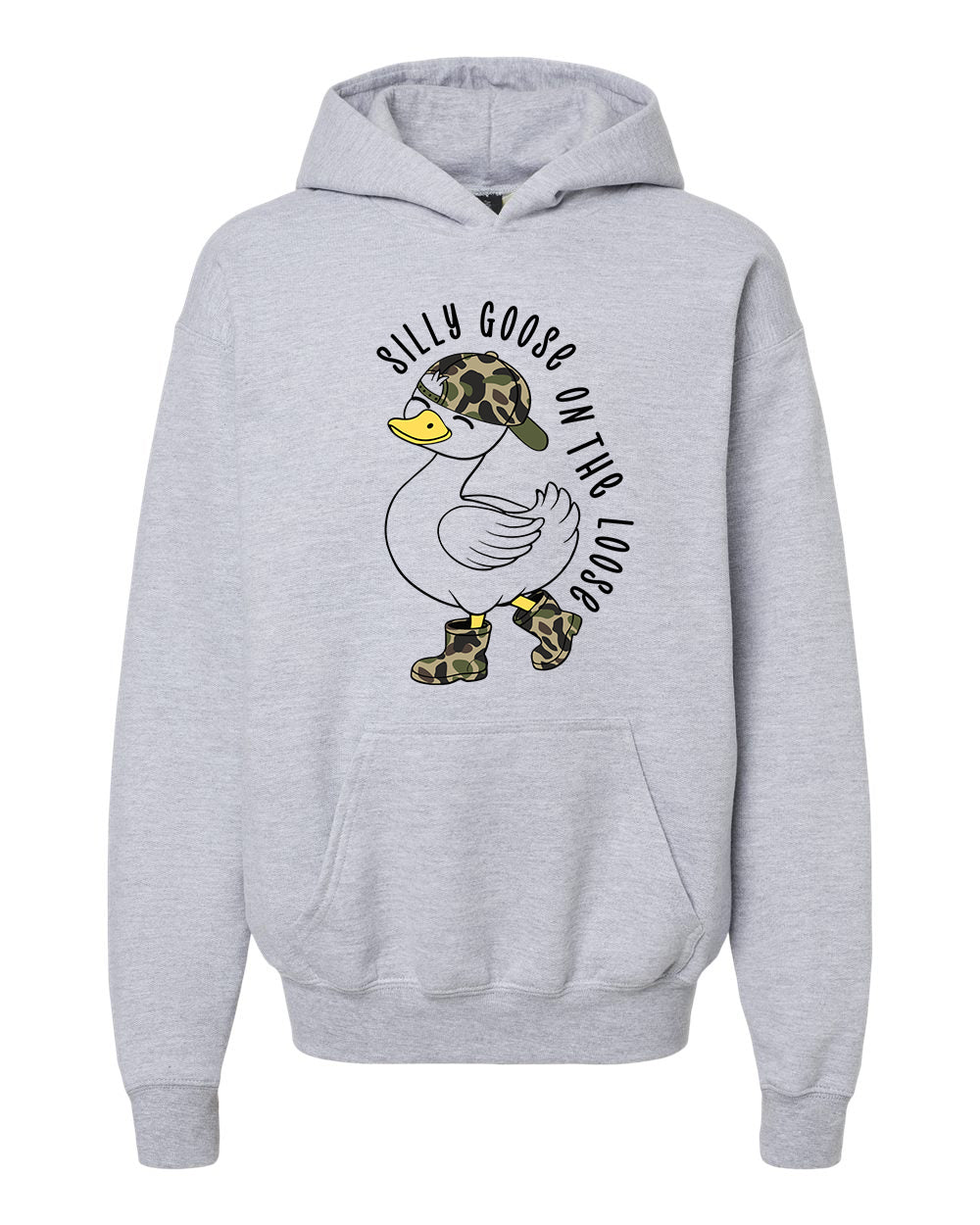 Silly Goose on the Loose Youth Hoodie