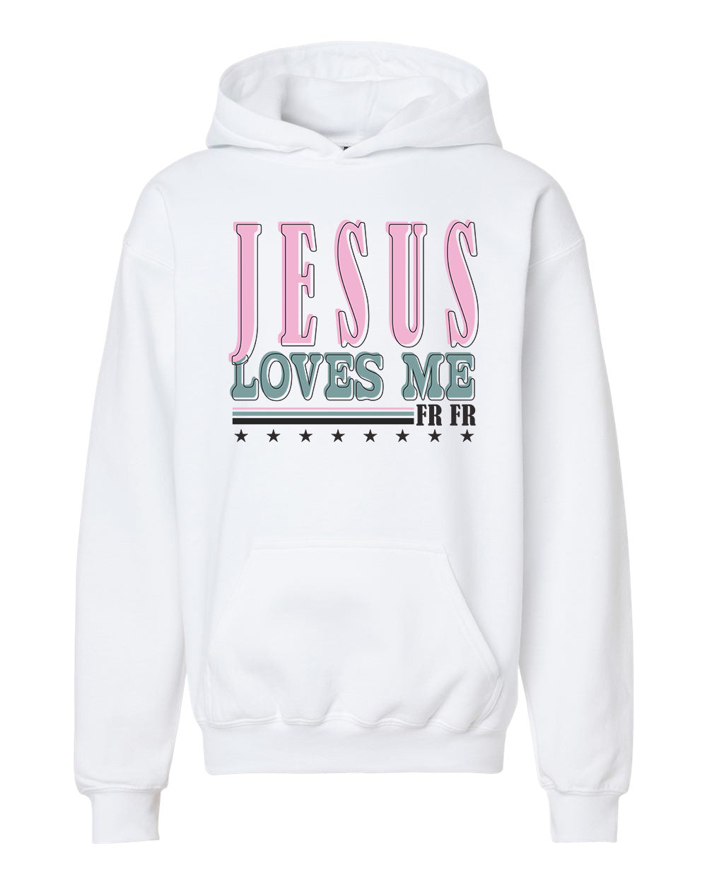 Jesus Loves Me FrFr Youth Hoodie